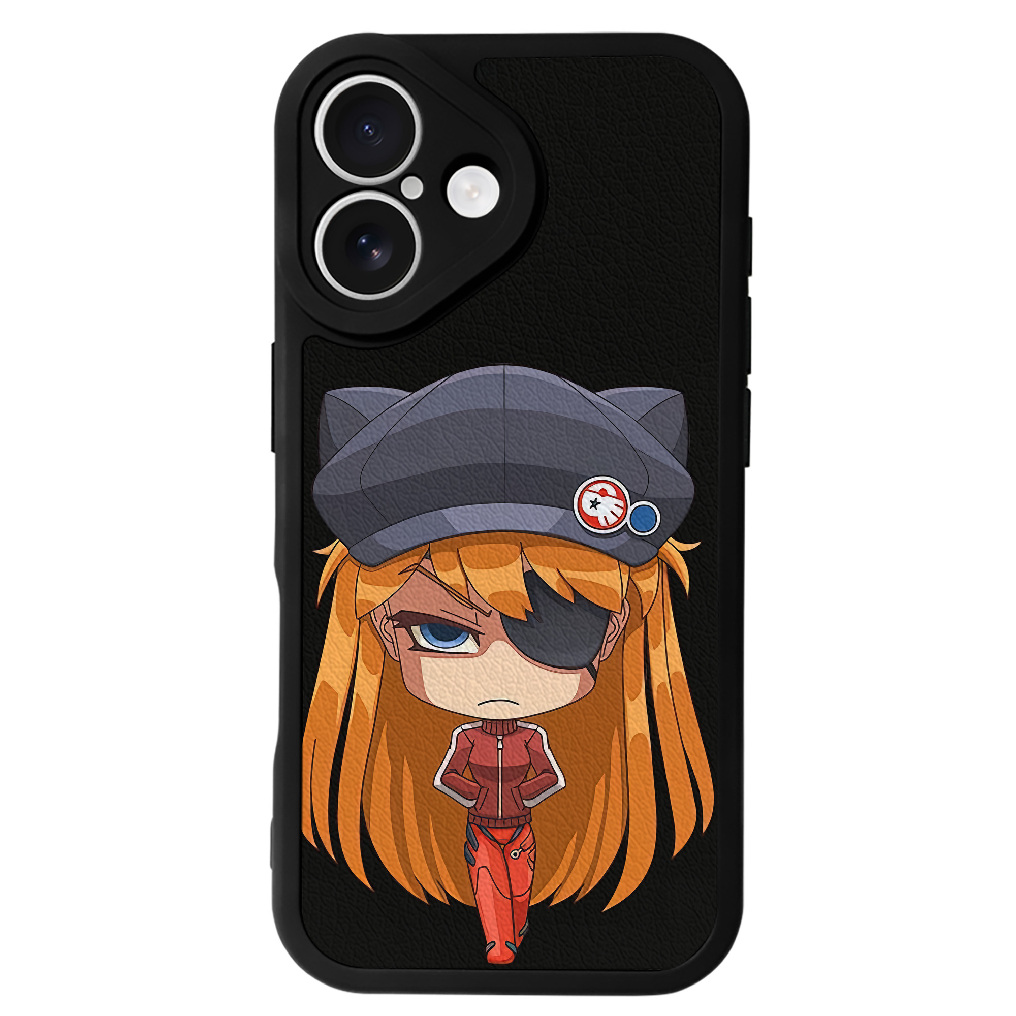 （画像用） EVA 新世紀エヴァンゲリオン 【iPhone 16シリーズ対応】シリコンスマホケース（レザー調） 材質：シリコン